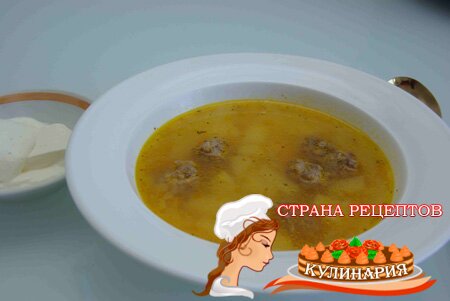 суп с фрикадельками в мультиварке